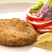 milanesa soja ensalada crop